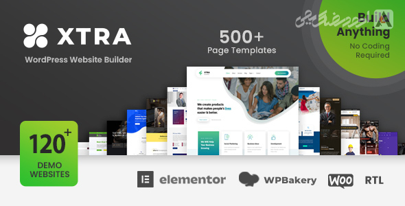 66 دانلود قالب وردپرس Xtra - WordPress Website Builder + راستچین 66 دانلود قالب وردپرس Xtra - WordPress Website Builder + راستچین