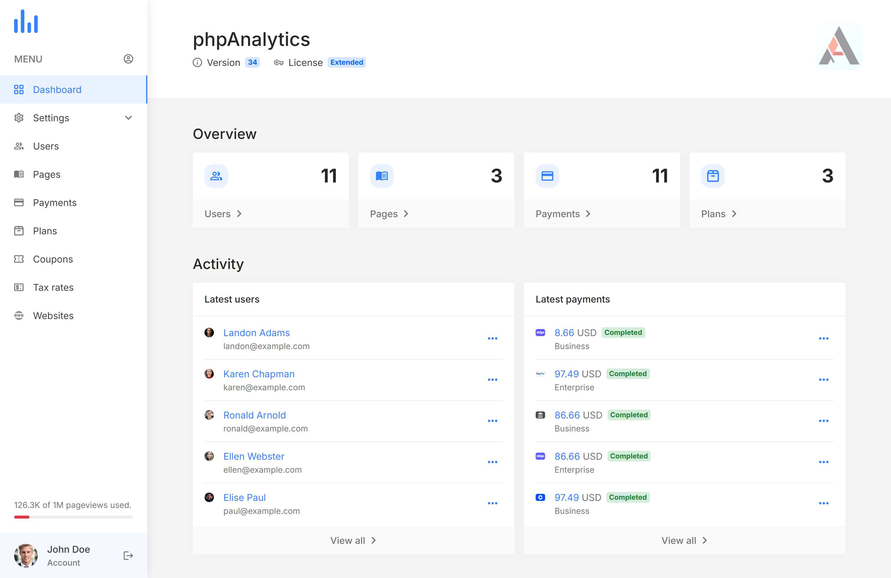 241 دانلود اسکریپت آمارگیر بازدید سایت phpAnalytics نال شده 241 دانلود اسکریپت آمارگیر بازدید سایت phpAnalytics نال شده