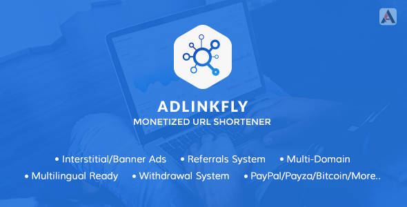 359 دانلود اسکریپت کوتاه کننده لینک AdLinkFly نال شده پرو
