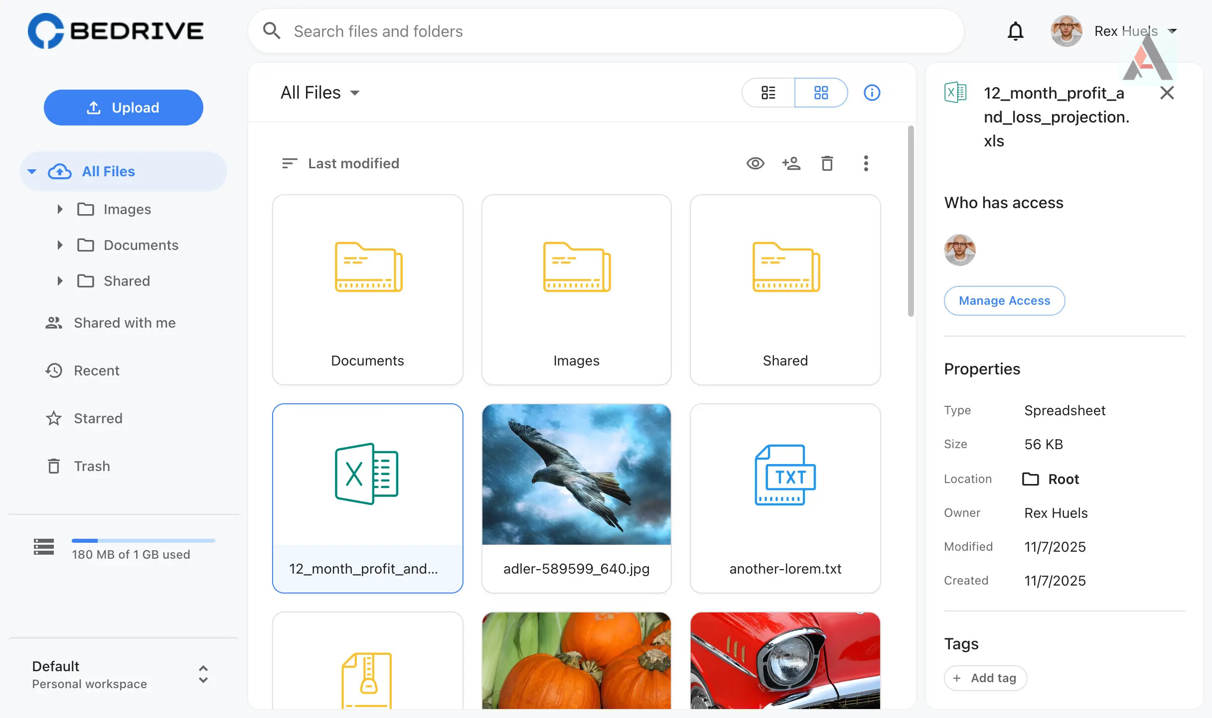 553 دانلود اسکریپت BeDrive - اشتراک گذاری فایل و آپلودسنتر ابری مشابه گوگل درایو نال شده